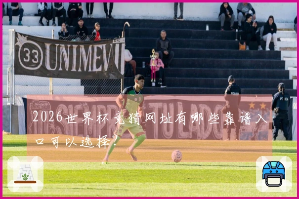 2026世界杯竞猜网址有哪些靠谱入口可以选择？
