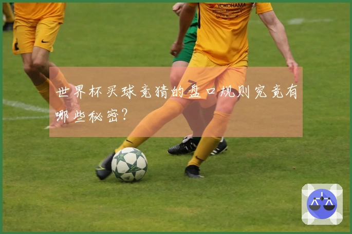 世界杯买球竞猜的盘口规则究竟有哪些秘密？
