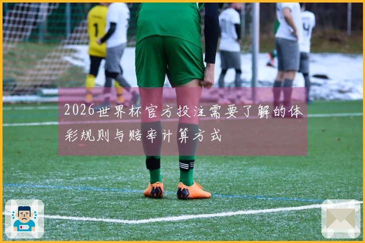 2026世界杯官方投注需要了解的体彩规则与赔率计算方式