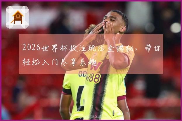 2026世界杯投注玩法全揭秘，带你轻松入门尽享乐趣